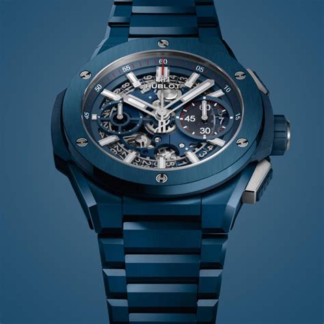 hublot blue black ceramic|Hublot big bang blue ceramic.